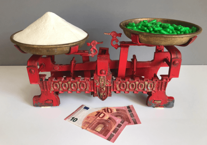 Voor € 20,00 per maand, is collageen poeder de voordeligste keuze